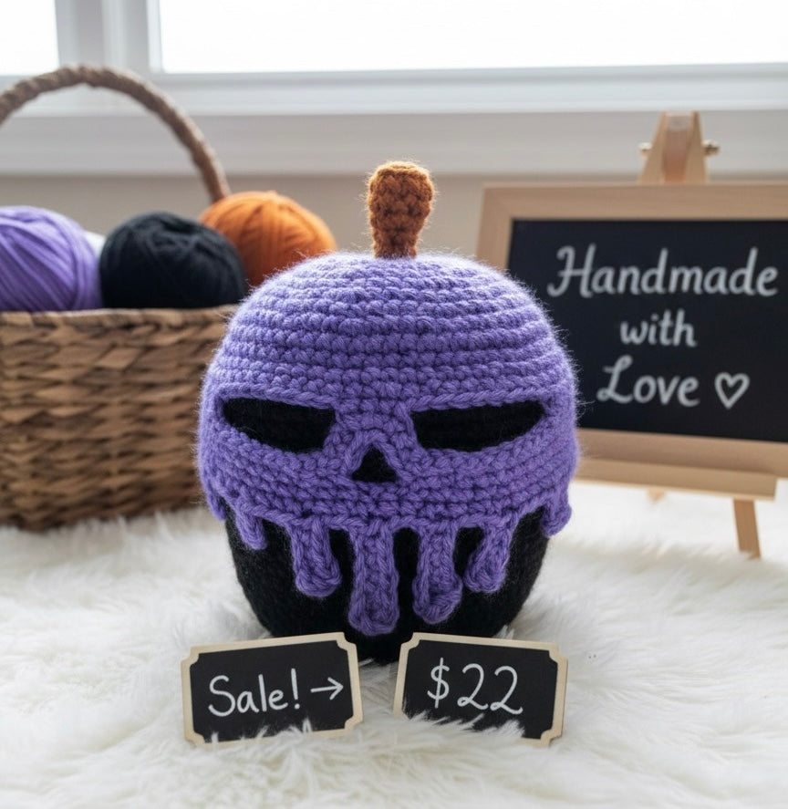 Halloween Decor Poison Apple