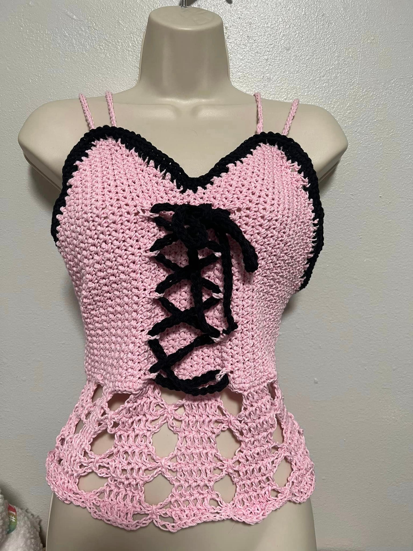 Coquette Dream Pink Secrets Top PDF PATTERN ONLY