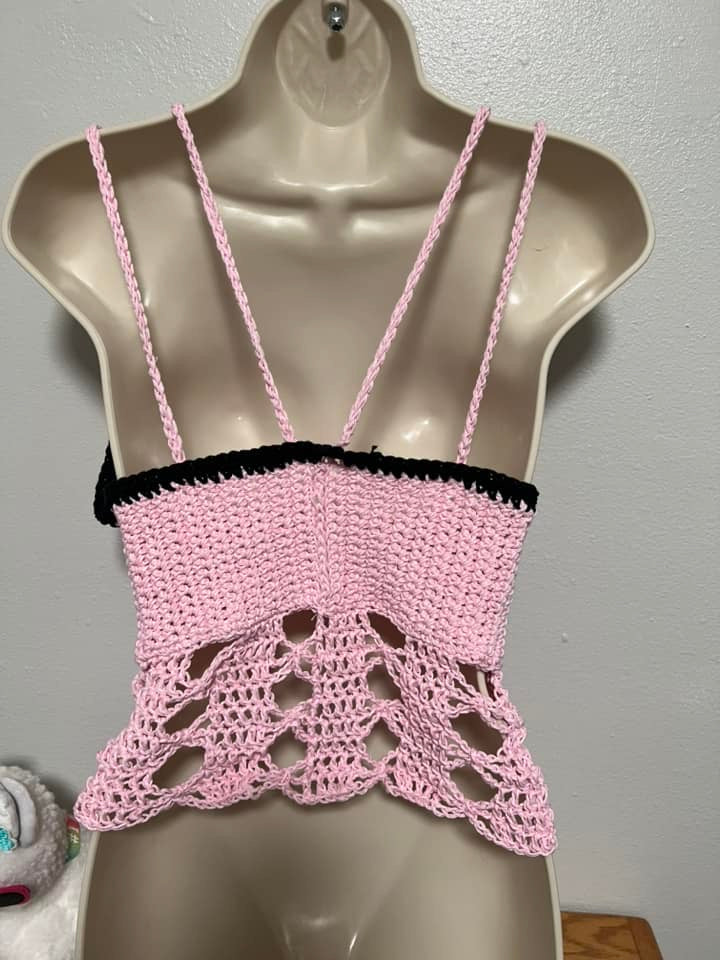 Coquette Dream Pink Secrets Top PDF PATTERN ONLY