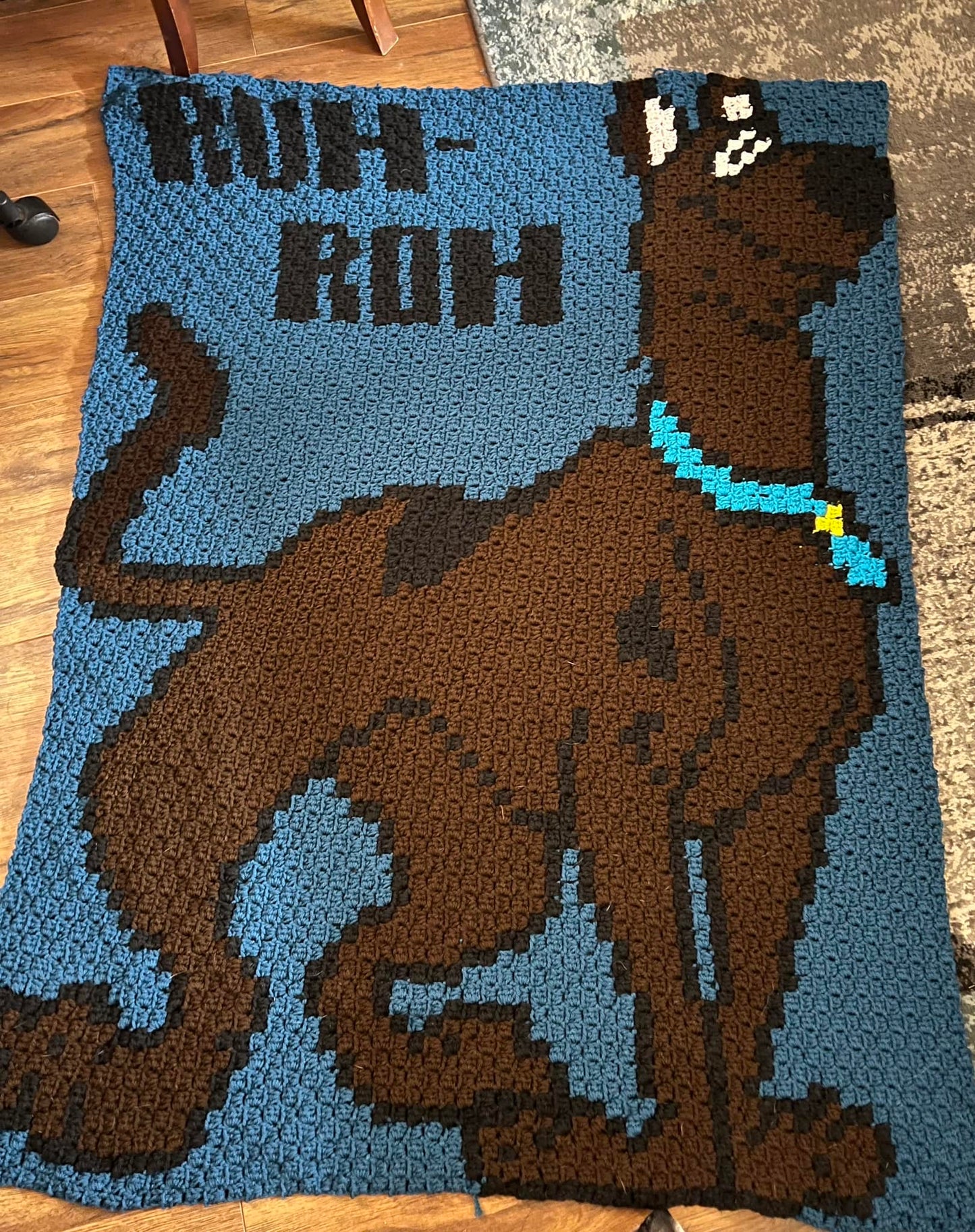 Full Size Hand Crocheted Blanket