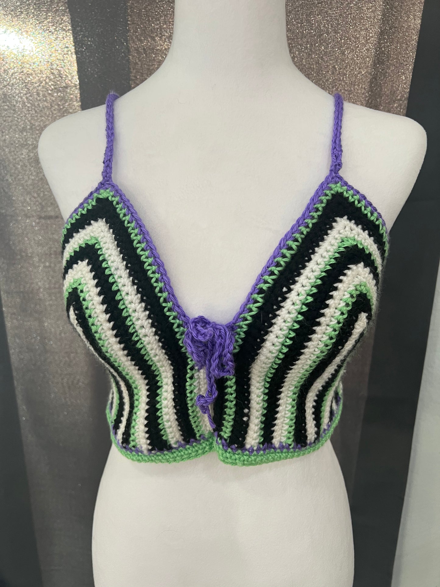 Beetlejuice Inspired Festival Tank Top Sz Sm