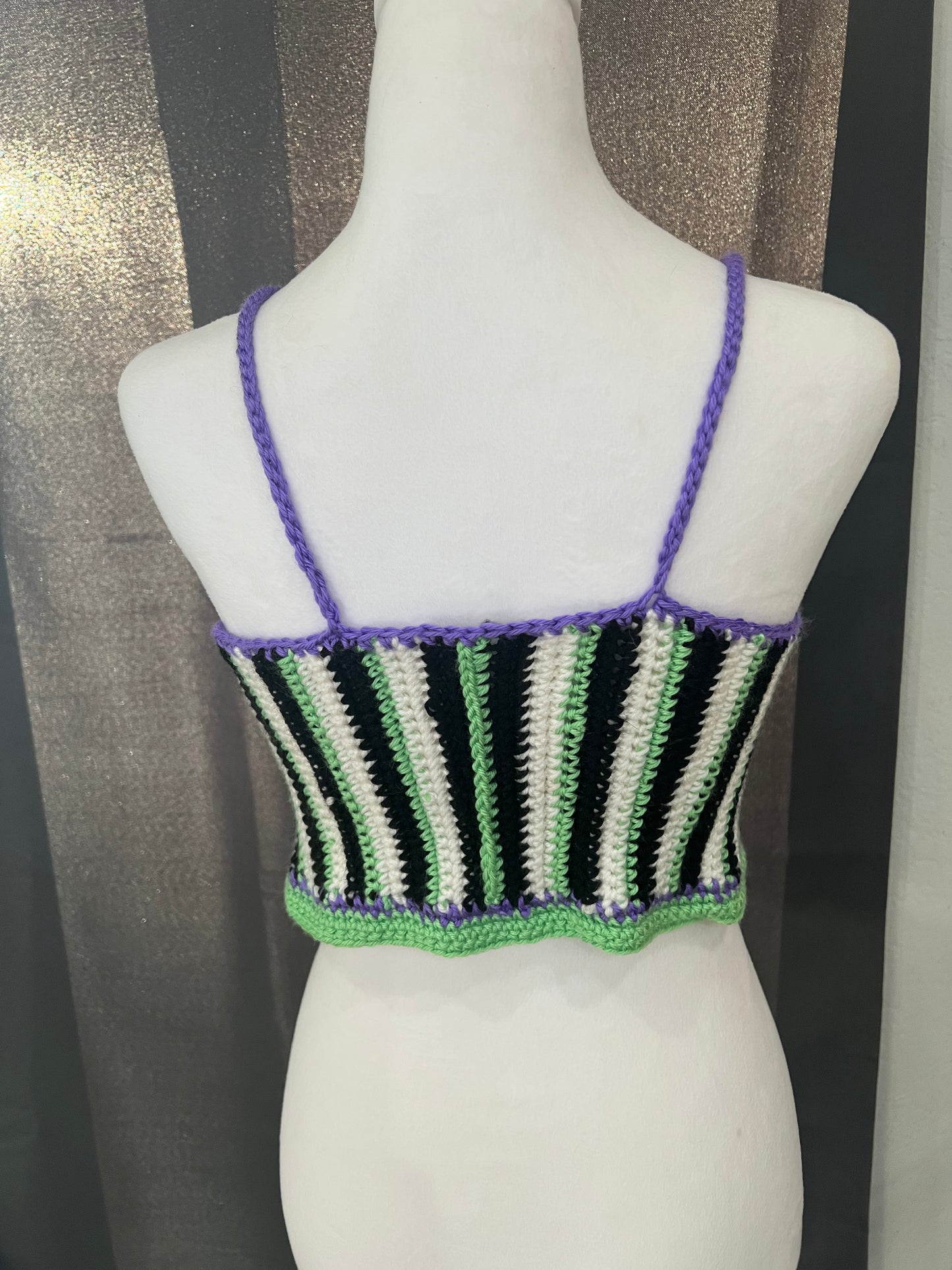 Beetlejuice Inspired Festival Tank Top Sz Sm